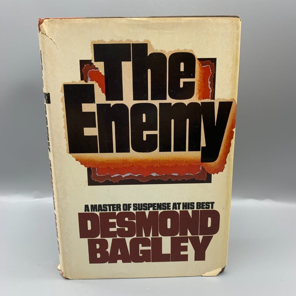 The Enemy Hardcover Mystery Novel by Desmond Bagley